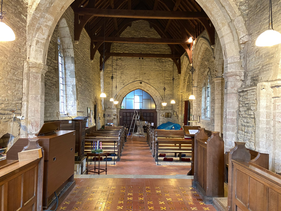 photograph of All Saints interior taken in 2020