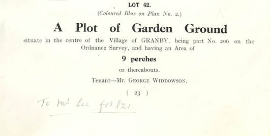 Details of Lot 42, Granby